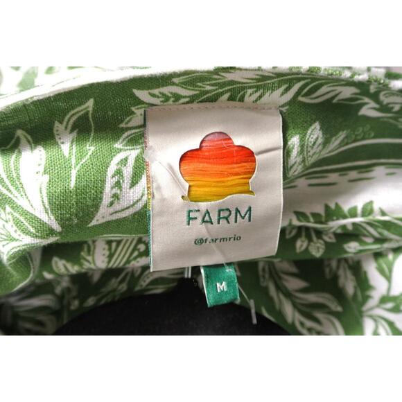 NEW, Farm Rio Delicate Tapestry Midi Dress in Green Sz M #MD1404 - Picture 7 of 12